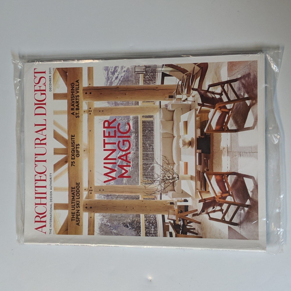 Architectural Digest NWT!
